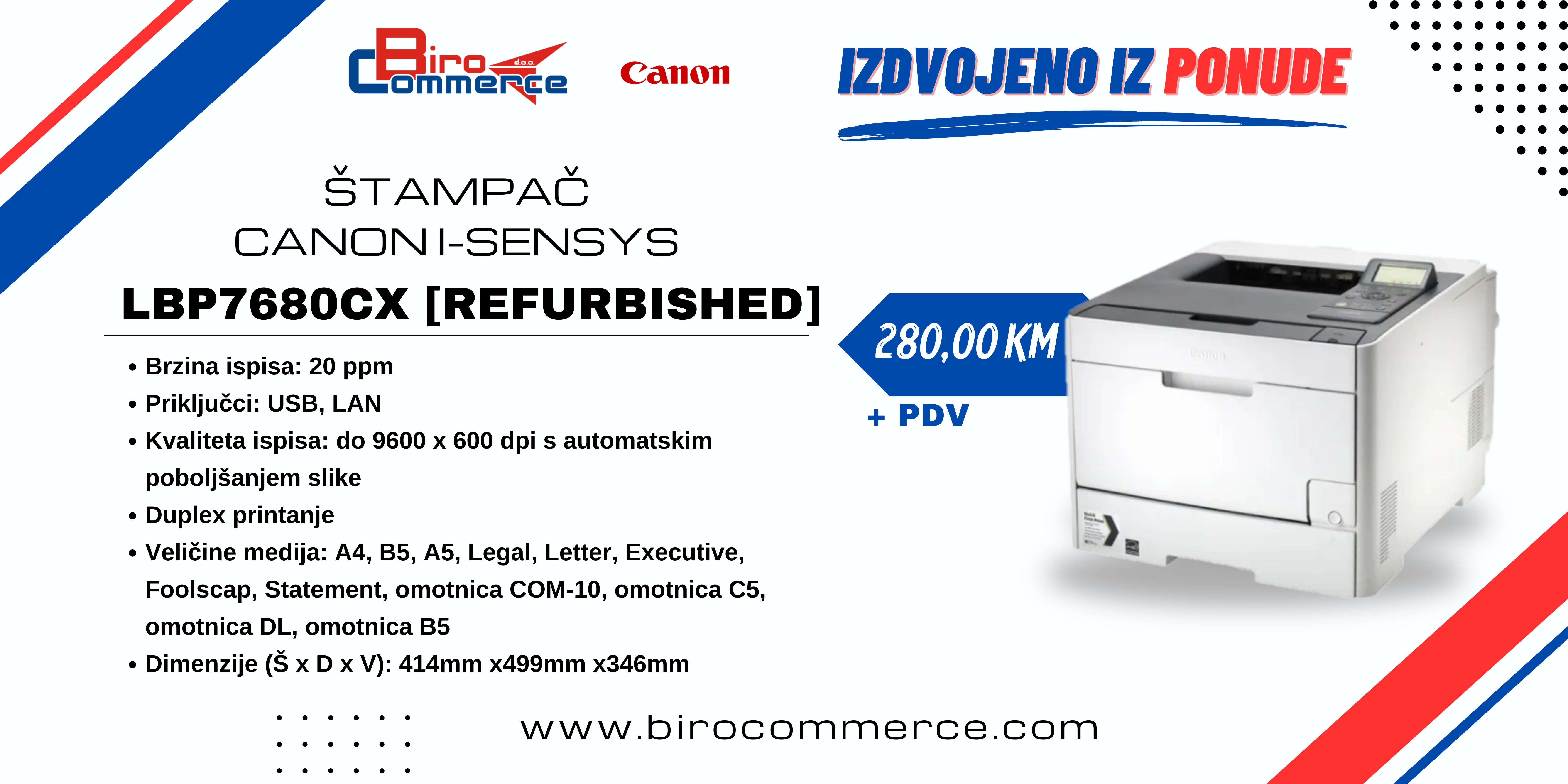 Canon LBP 7680CX